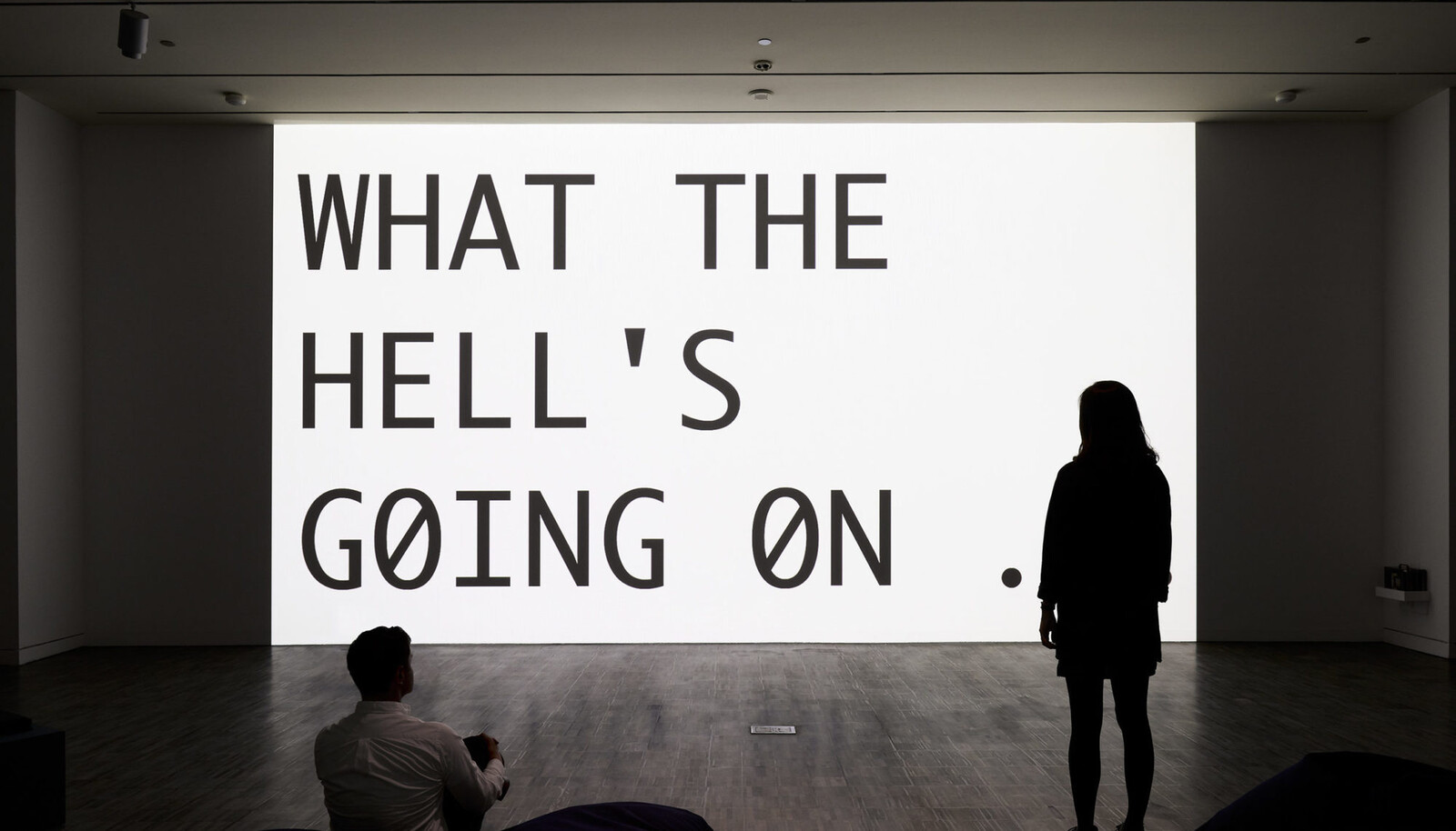 Young-Hae Chang Heavy Industries, 2017, installation view, Adobe Flash animation [courtesy of the artists and the Asian Art Museum, San Francisco]