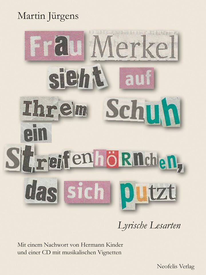 Lyrische Lesarten und musikalische Tracks am 12.3., Neofelis Verlag, 2016.