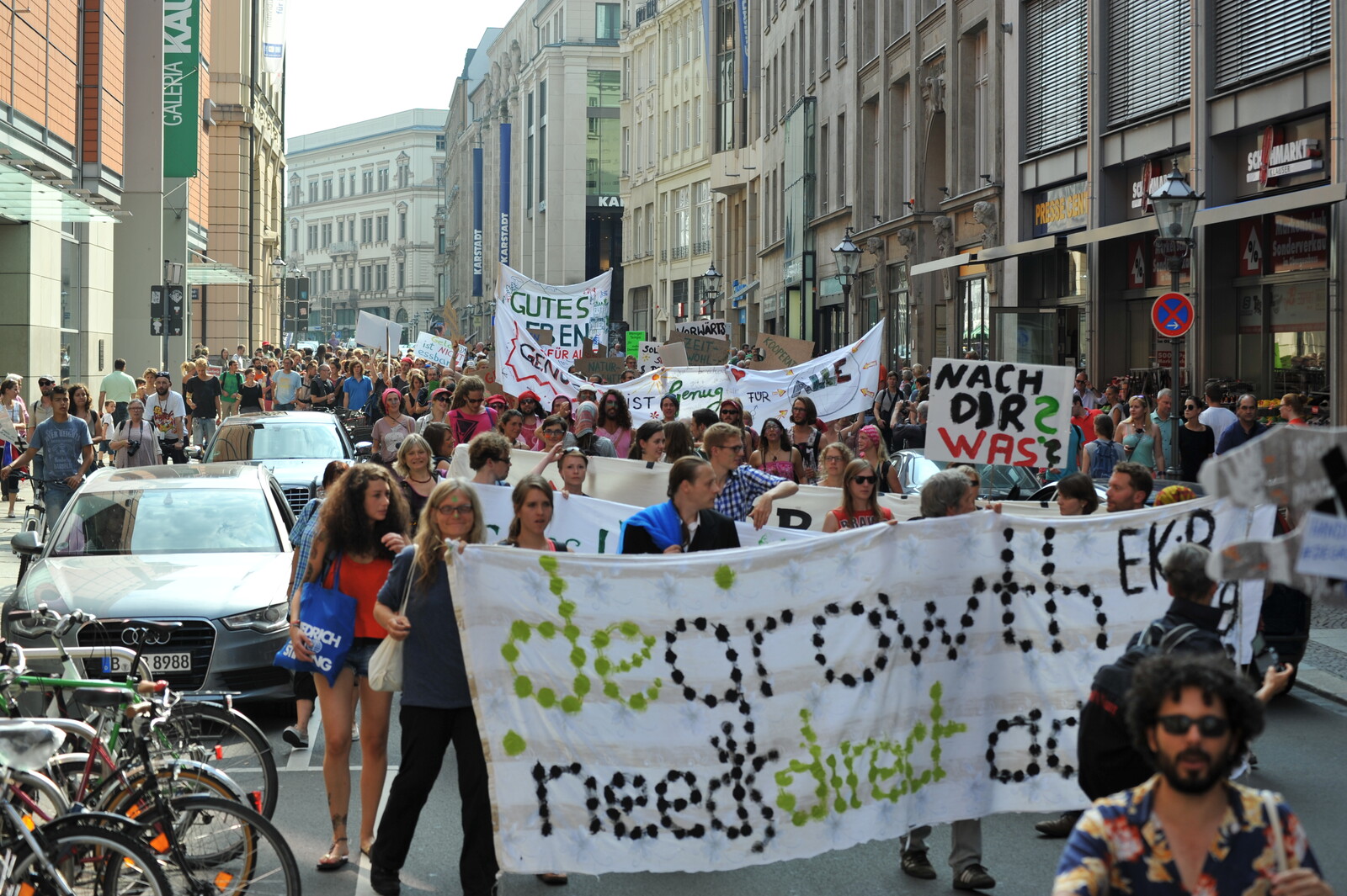Wie ist nach Degrowth eine Utopie möglich? Praxis Workshop am 8.9., Foto@danyonited | Klimagerechtigkeit Leipzig (CCBY-SA)