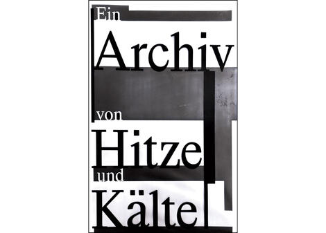 Cover Katalog Ein Archiv von Hitze und Kälte