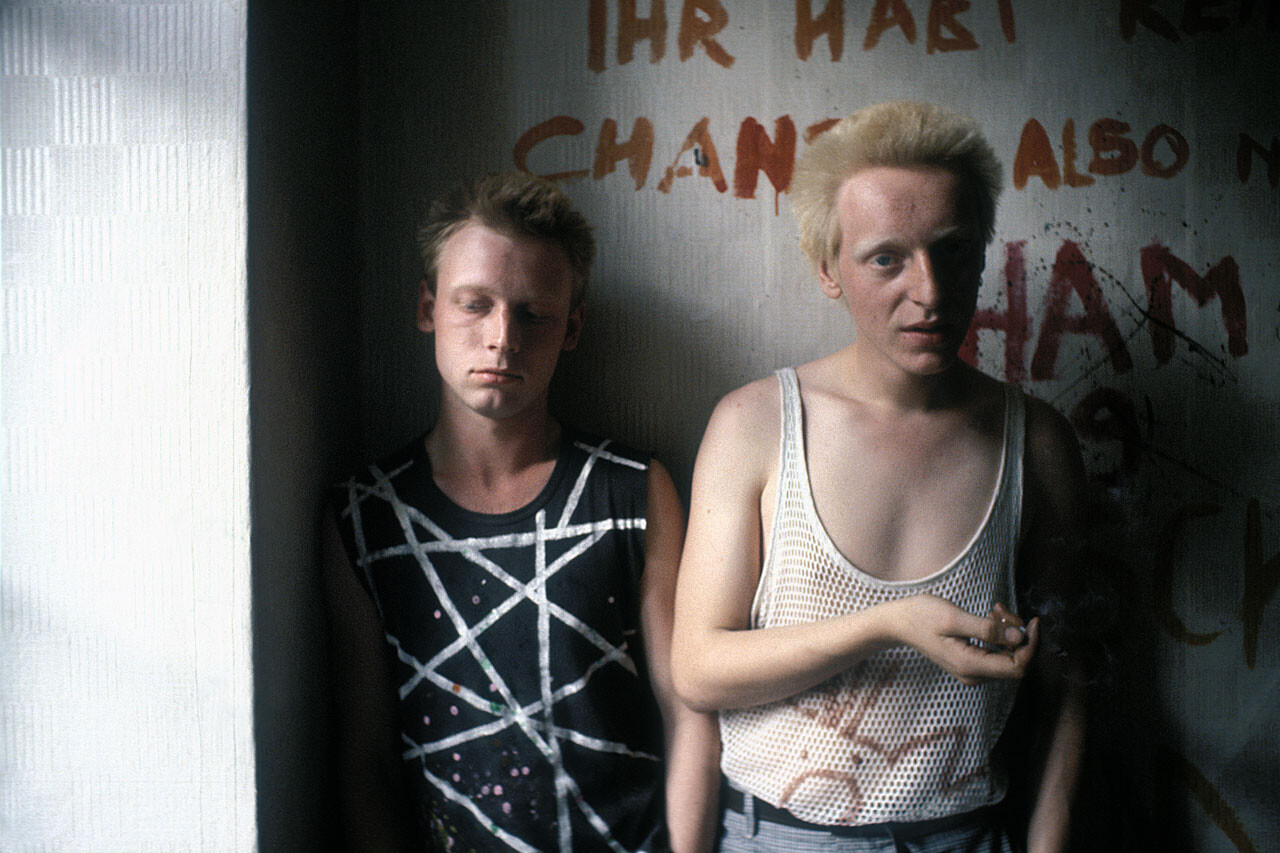 Punk attitude, East-Berlin 1982, Ilse Ruppert